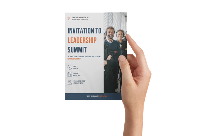 modèles d'invitation d'événements d'entreprise