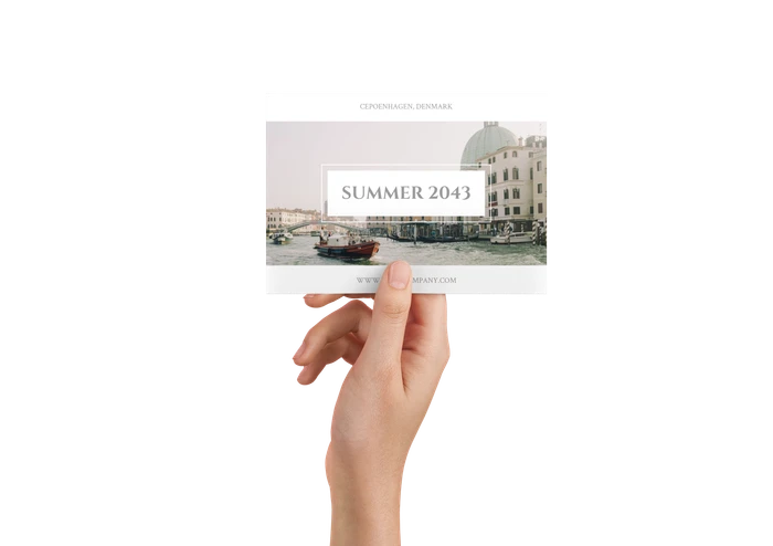 Travel Postcard Templates