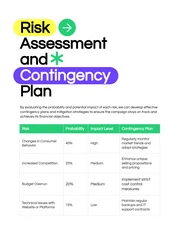 Colorful Modern Marketing Campaign Project Financial Plan - Página 5