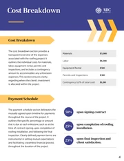 Roofing Bid Proposal Template - Página 4