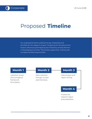 Clean Minimalist Modern Research Proposals - Pagina 4