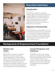 Nonprofit Partnership Proposal - Página 2