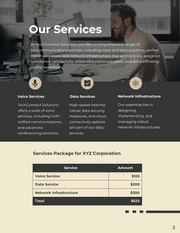 Telecommunications Services Proposal - Página 3