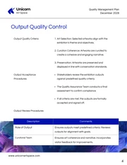 Royal Blue Simple Art QA Plan - Página 4