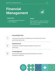 Green Line Simple Modern Pattern Resources Plan - Seite 5