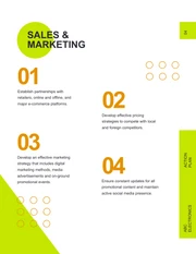 Simple Green And Orange Company Action Plan - page 4