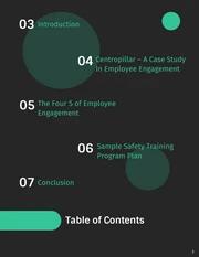 Modern Dark Employee Safety Handbook Template - Página 2