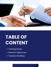 Blue And White Simple Minimalist Institution Training Plans - صفحة 2