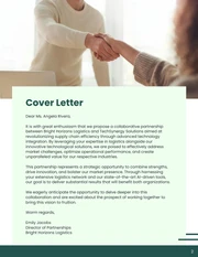 Cross-Industry Collaboration Proposal Template - Page 2