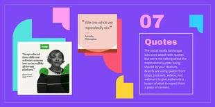 Free  Template: Tendance Quotes Post Twitter