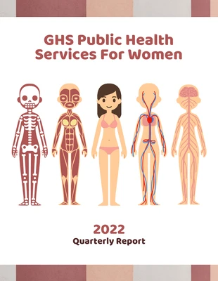 business  Template: Rapport trimestriel des services de santé publique