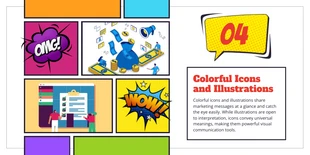 Free  Template: Icônes et illustrations colorées Tendance Twitter Post