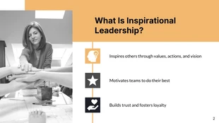 Black And Yellow Greyscale Minimalist Leadership Presentation - Página 2