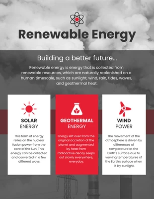 premium  Template: Energia rinnovabile