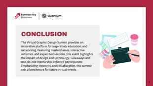 White And Red Modern Playful Illustration Professional Brainstorm Presentation - page 7