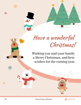 Free  Template: بطاقات عيد الميلاد القابلة للطباعة