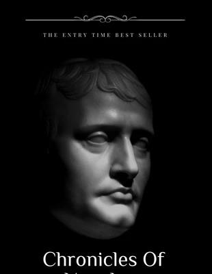Free  Template: Couverture de livre photo classique noire