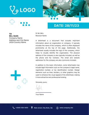 Free  Template: Plantilla de papel con membrete en blanco, moderno y alegre