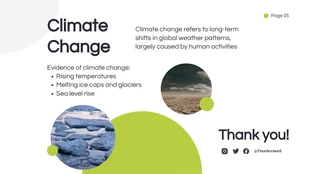 Green Minimalist Science Presentation - Pagina 5
