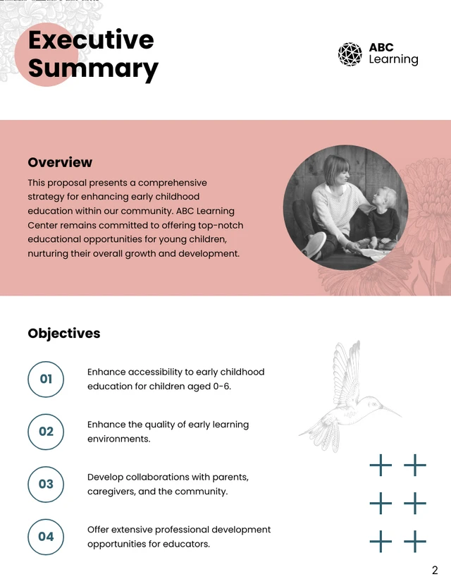 Early Childhood Education Proposal - Página 2