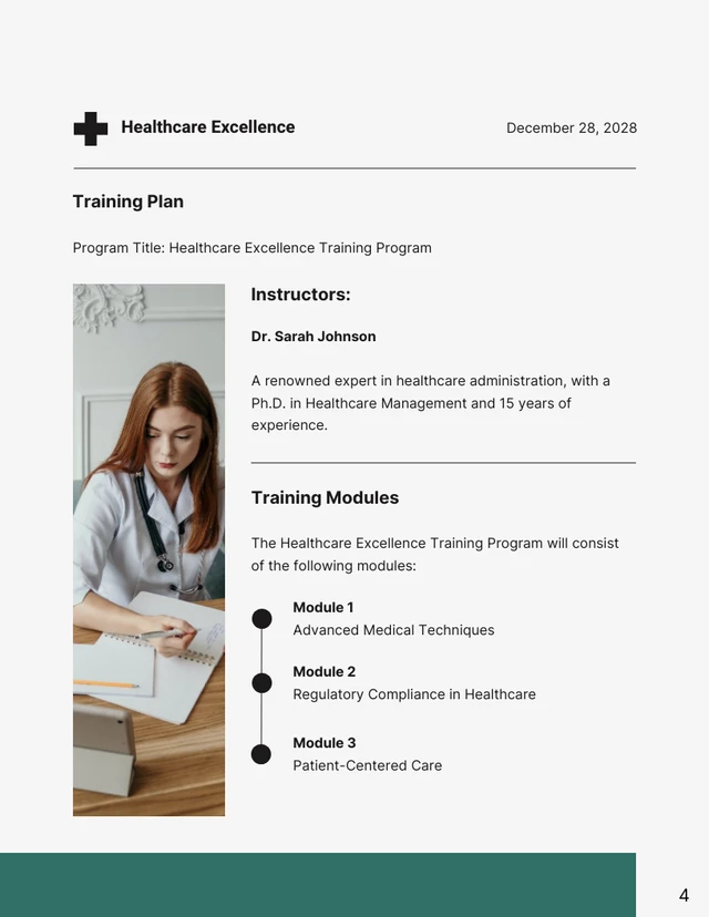 Green and Grey Simple Modern Healthcare Proposals - Página 4