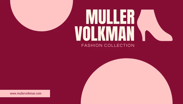 Light Pink And Dark Pink Minimalist Fashion Loyalty Card - Seite 2