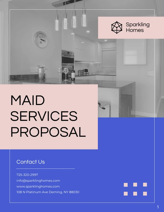 Maid Services Proposals - صفحة 1