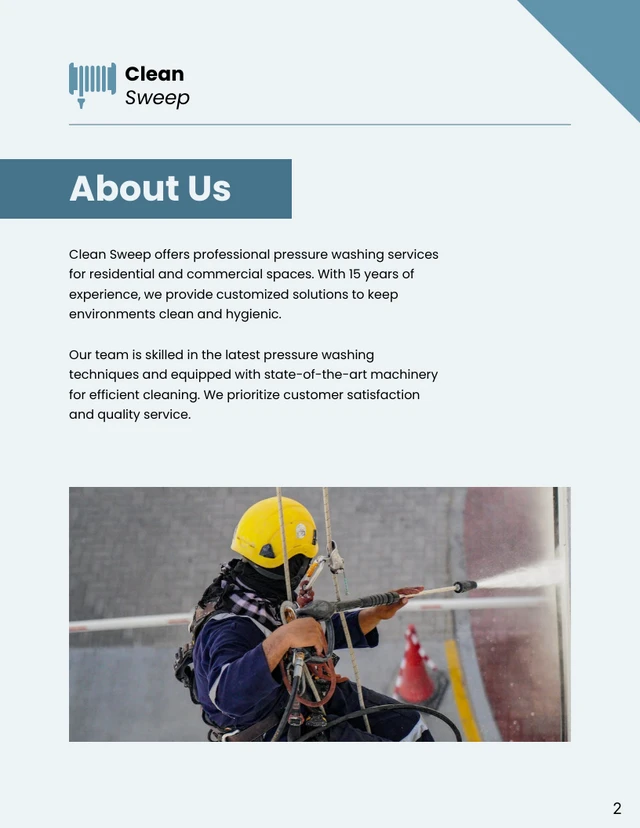 Pressure Washing Proposals - صفحة 2