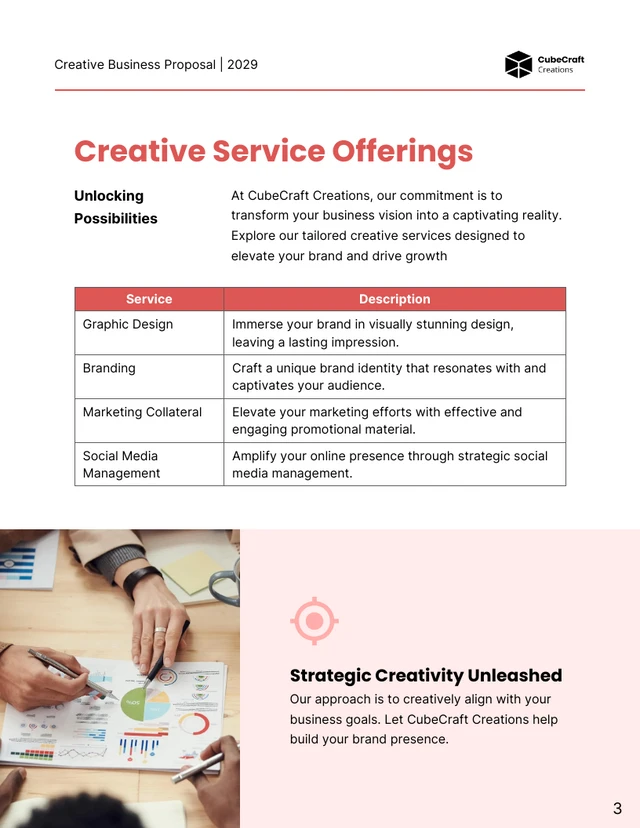 Small Business Proposal - Page 3